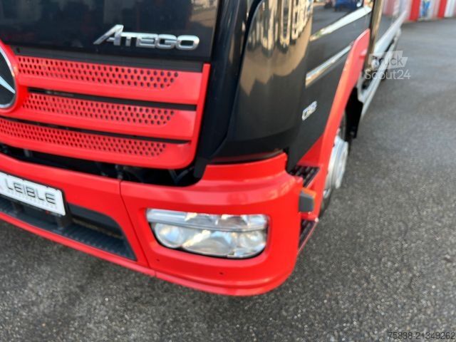 Vrachtwagen met bakwagen MERCEDES-BENZ Atego 1018*Koffer*Rolltor*Rolltor seitlich*Klima