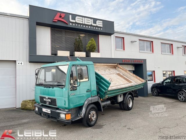 Furgón volquete MAN 8.224LE*Meiller-Aufbau*Analog-Tacho*L2000*
