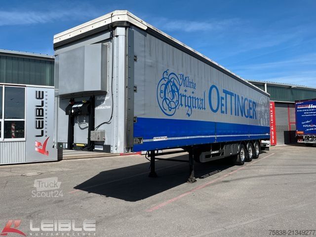 Auflieger mit Pritsche & Plane SCHWARZMÜLLER S1*Curtain Quickslider*Lift-Lenkachse*Getränke*