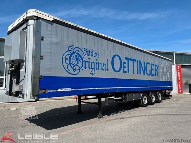 Auflieger mit Pritsche & Plane SCHWARZMÜLLER S1*Curtain Quickslider*Lift-Lenkachse*Getränke*