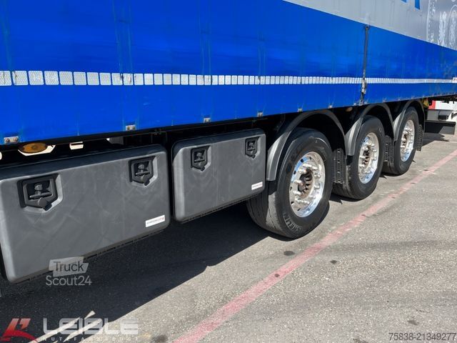 Auflieger mit Pritsche & Plane SCHWARZMÜLLER S1*Curtain Quickslider*Lift-Lenkachse*Getränke*