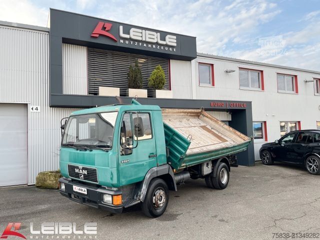 Benne tri-benne MAN 8.224LE*Meiller-Aufbau*Analog-Tacho*L2000*