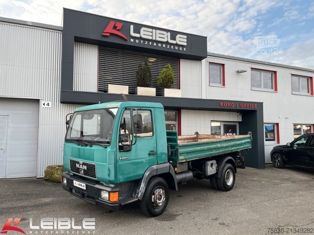 Benne tri-benne MAN 8.224LE*Meiller-Aufbau*Analog-Tacho*L2000*