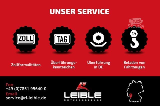 Benne tri-benne MAN 8.224LE*Meiller-Aufbau*Analog-Tacho*L2000*