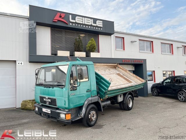 Benne tri-benne MAN 8.224LE*Meiller-Aufbau*Analog-Tacho*L2000*