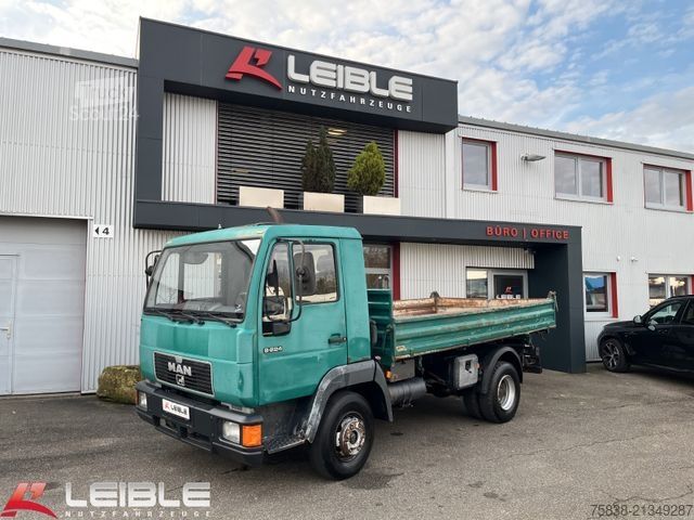 Benne tri-benne MAN 8.224LE*Meiller-Aufbau*Analog-Tacho*L2000*
