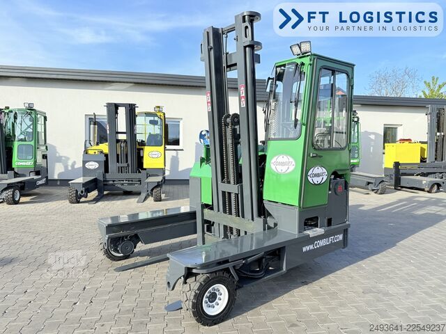 Carretilla retráctil de 4 vías Combilift C4000 GAS DUPLEX 4350 FREE-LIFT POSITION