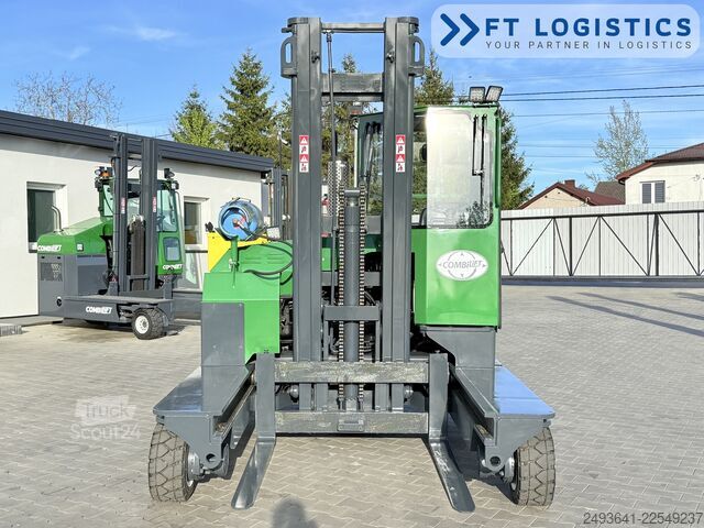 Carretilla retráctil de 4 vías Combilift C4000 GAS DUPLEX 4350 FREE-LIFT POSITION