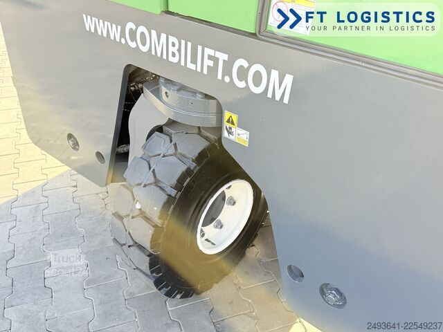 Carretilla retráctil de 4 vías Combilift C4000 GAS DUPLEX 4350 FREE-LIFT POSITION