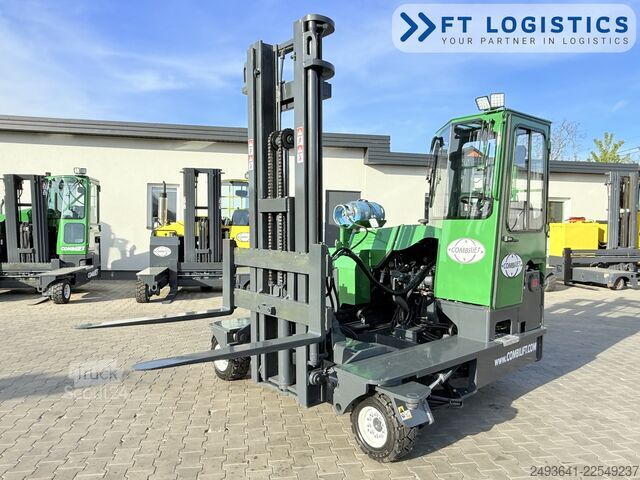 Carretilla retráctil de 4 vías Combilift C4000 GAS DUPLEX 4350 FREE-LIFT POSITION