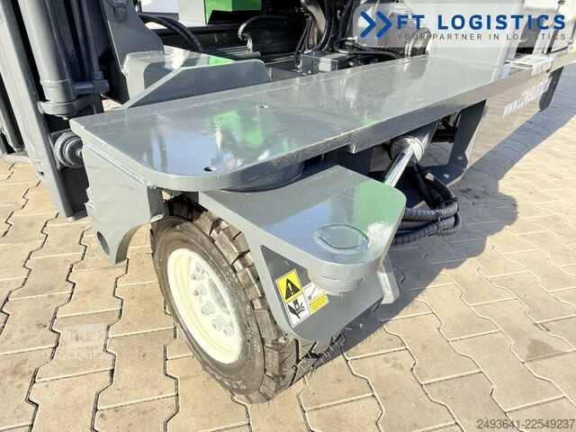 Carretilla retráctil de 4 vías Combilift C4000 GAS DUPLEX 4350 FREE-LIFT POSITION