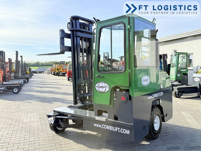 Carretilla retráctil de 4 vías Combilift C4000 GAS DUPLEX 4350 FREE-LIFT POSITION