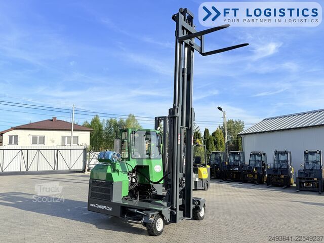 Carretilla retráctil de 4 vías Combilift C4000 GAS DUPLEX 4350 FREE-LIFT POSITION
