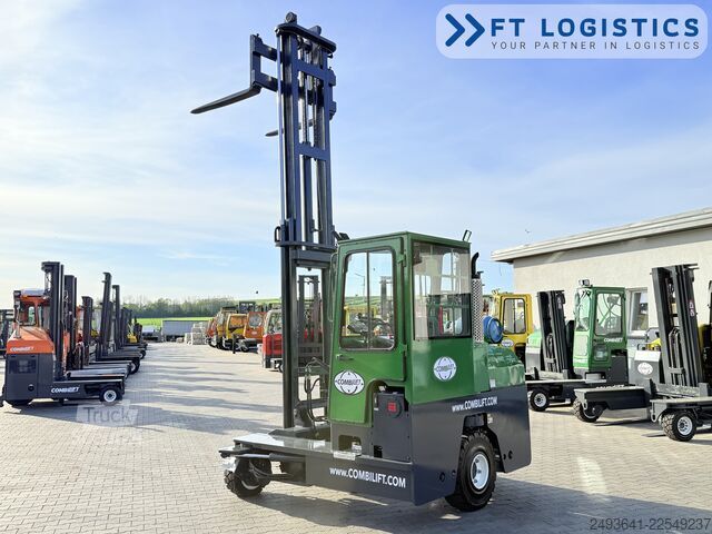 Carretilla retráctil de 4 vías Combilift C4000 GAS DUPLEX 4350 FREE-LIFT POSITION