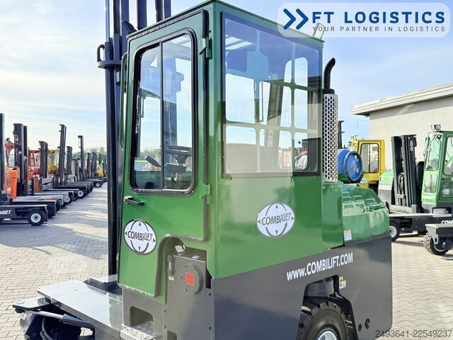 Carretilla retráctil de 4 vías Combilift C4000 GAS DUPLEX 4350 FREE-LIFT POSITION