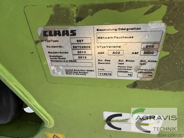 Kosiarka Claas DISCO 3100 C CONTOUR