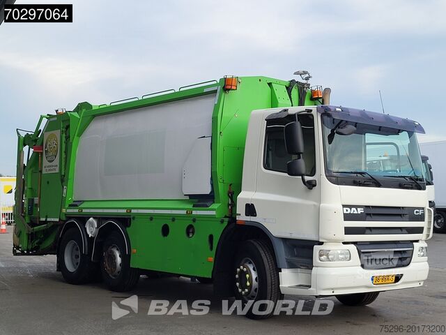 Véhicule de collecte des déchets DAF CF75 6X2 NL-Truck Geesinknorba GPM III 20H25 St...