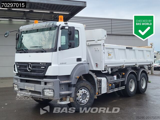 Kipper Mercedes Axor 2640 6X4 10m3 Meiller Tipper Steelsuspensi...