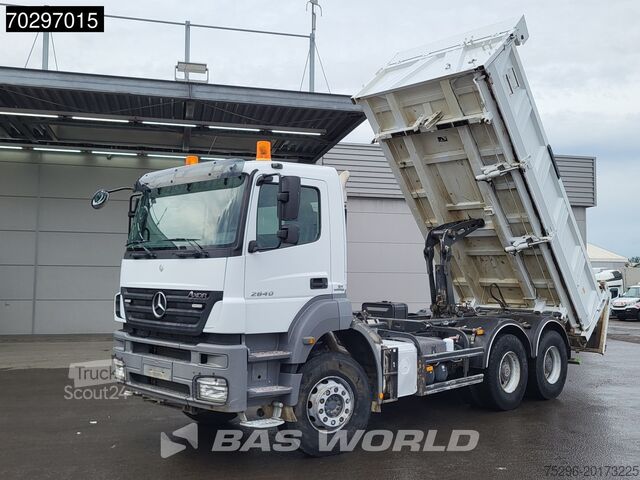 Kipper Mercedes Axor 2640 6X4 10m3 Meiller Tipper Steelsuspensi...