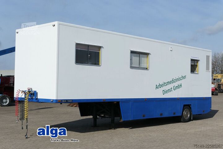 Puspiekabe  Draco DTEA 1200-1000, mobile MRT, Heizung, Klima