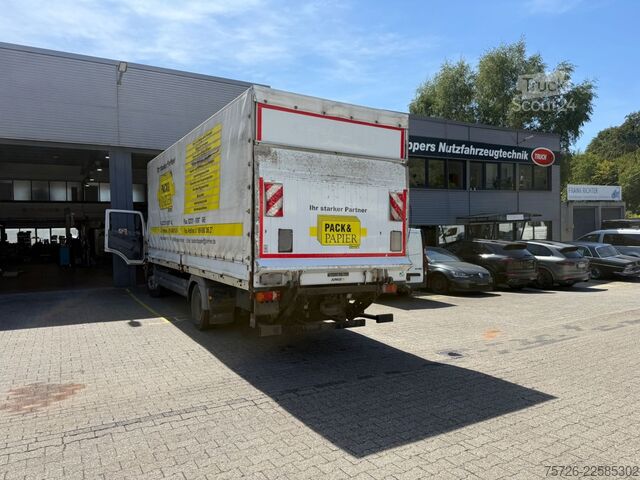 Kamion sa ravnom platformom i ceradom MERCEDES-BENZ 1222 Atego neue Kupplung , Batterien , LBW 1 Hd