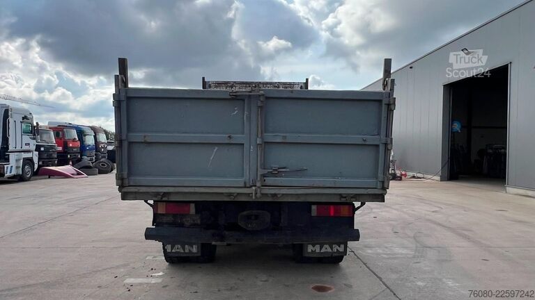 Camion de gunoi MAN 26.322 (MANUAL PUMP / POMPE MANUELLE / LAMES / ...