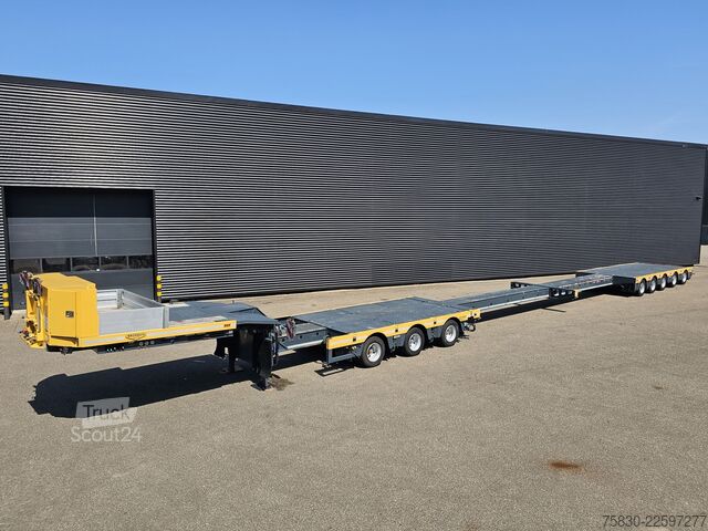 Chargeur bas Broshuis ABSD 3+5 / EXTENDABLE / SEMI / LOWBED /