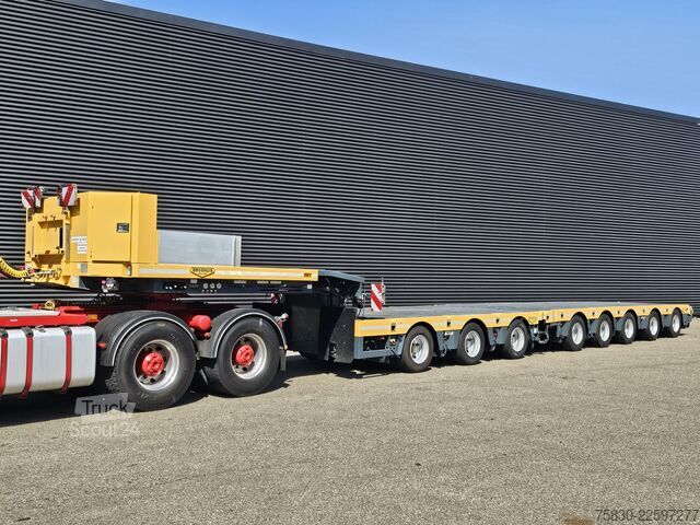 Niska ładowacz Broshuis ABSD 3+5 / EXTENDABLE / SEMI / LOWBED /