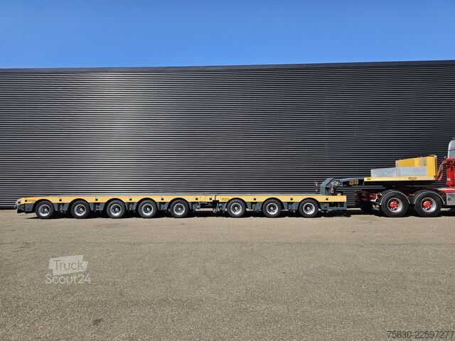 Niska ładowacz Broshuis ABSD 3+5 / EXTENDABLE / SEMI / LOWBED /