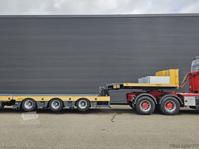 Niska ładowacz Broshuis ABSD 3+5 / EXTENDABLE / SEMI / LOWBED /