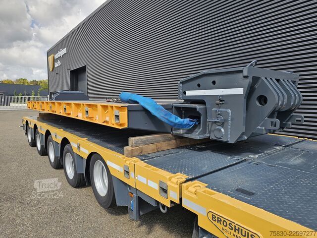 Niska ładowacz Broshuis ABSD 3+5 / EXTENDABLE / SEMI / LOWBED /