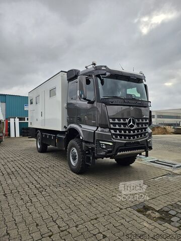 Lastbil til autocamper Mercedes-Benz Arocs 4x4