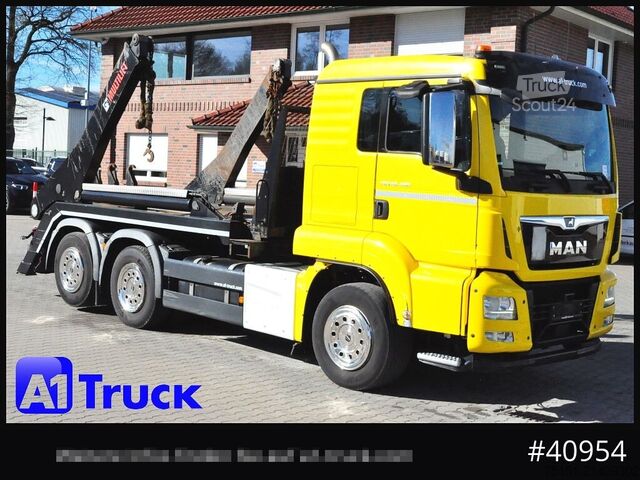 Absetzkipper LKW MAN TGS 26.460 Hiab Lift/Lenk  Funk, Navi,