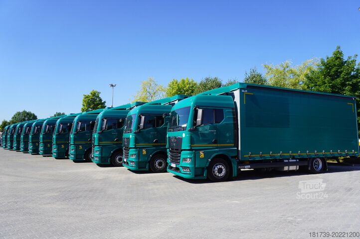 Telo scorrevole MAN TGX 18.470 / 2022 / Curtainsider 19 EPAL