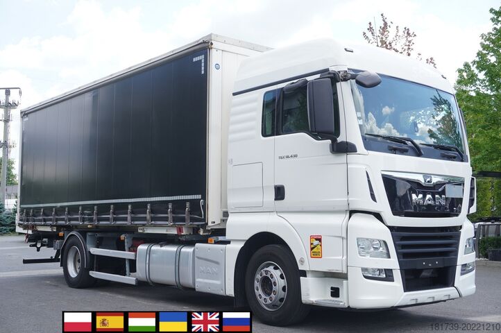 Perdea MAN TGX 18.430 / Curtainsider 18 EPAL