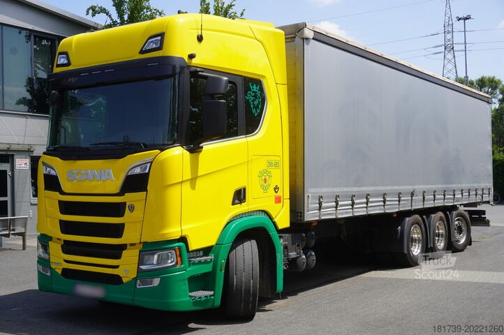 Firanka SCANIA R650 V8 8 × 4 /4 / 2020 / Curtainsider
