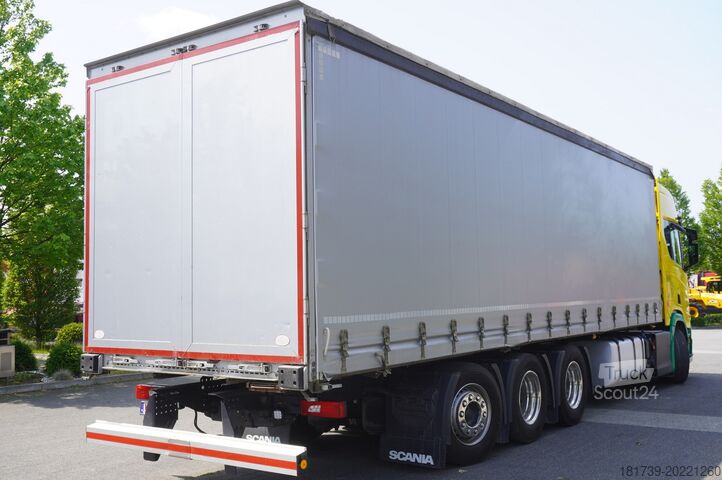Firanka SCANIA R650 V8 8 × 4 /4 / 2020 / Curtainsider