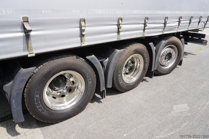 Firanka SCANIA R650 V8 8 × 4 /4 / 2020 / Curtainsider