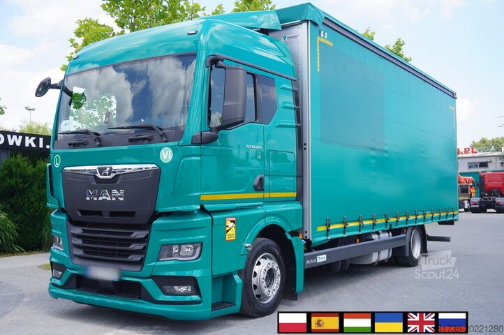 Prelată glisantă MAN TGX 18.470 / 2022 / Curtainsider 19 EPAL