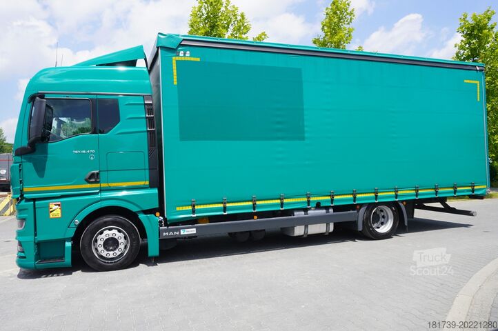 Schiebeplane MAN TGX 18.470 / 2022 / Curtainsider 19 EPAL