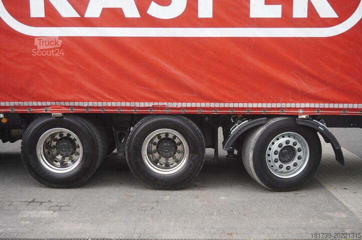 Plane MAN TGX 35.580 E6 8x4 /4 / 23 EPAL tarpaulin