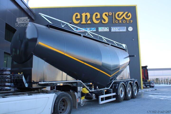 Szállító siló félpótkocsi Lider Black Cement Tanker