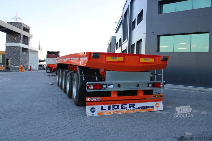 Platformas puspiekabe Lider Flatbed