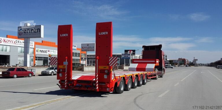 Poluprikolica sa sniženom platformom Lider Lowbed 5 Axles