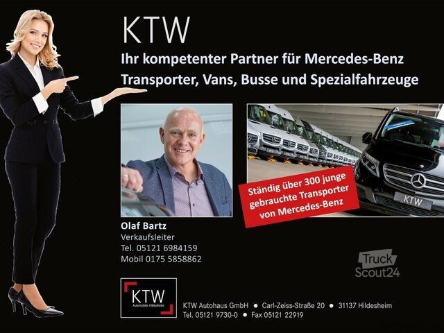 Kleinbus Mercedes-Benz EQV 300 lang,7Sitze,Schiebetür elektrisch,LED
