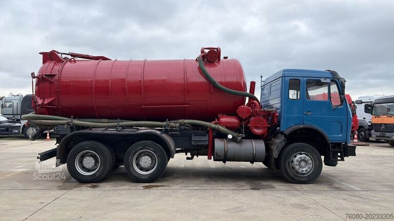 Sesalno vozilo Mercedes-Benz SK 2626 (6X4 / GRAND PONT / LAMES / 14000 LITERS)