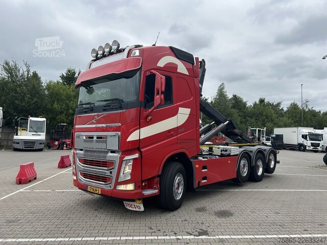 Sistema de brazo de gancho Volvo FH 500 Globetrotter 8x2 Tridem / VDL Hook 25 To...