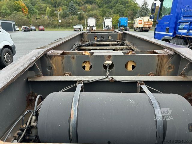 Roll-off dorse FLIEGL ZPS 180 Abroll, BPW Scheibe,Luft gefedert