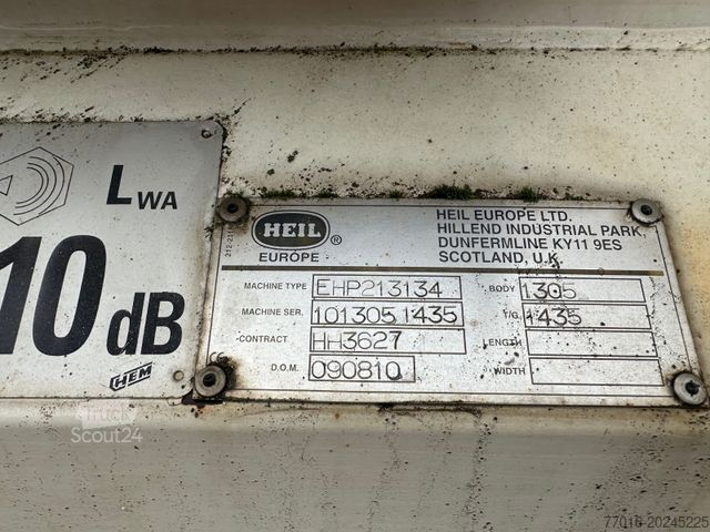 Сміттєвоз MAN TGS 26.320 Heil Frontlader EHP 1305
