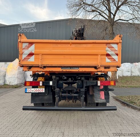Macara montată pe camion MAN FE 310 A - 245 TKm - 1.Hand - PK7000
